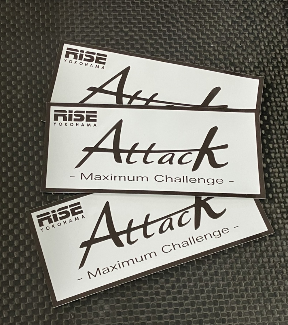 Attack ステッカー（RISE YO…