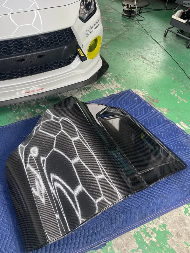 GT DRY CARBON スイフトスポーツ zc33s 🎶 zc33s Swift Sport dry carbon front door completed! #zc33s